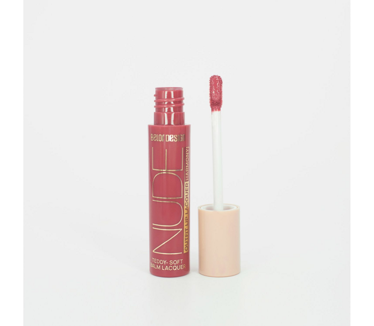 Lab uchun blesk Nude Harmony Outfit Lip bo'yoqli, ton 26 berry date, Belor Design