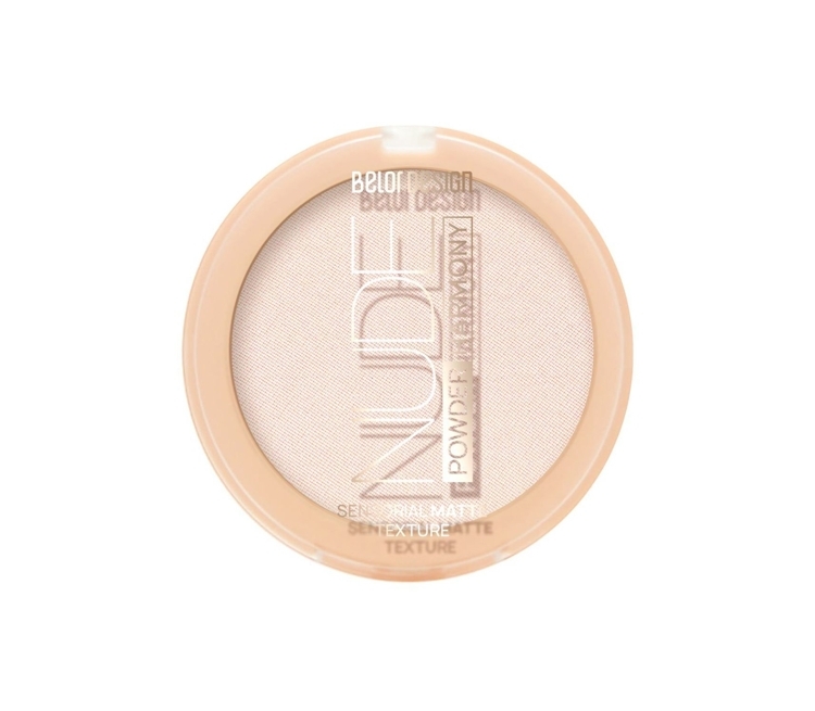 Yuz uchun kukun Nude Harmony ton 1 light, Belor Design