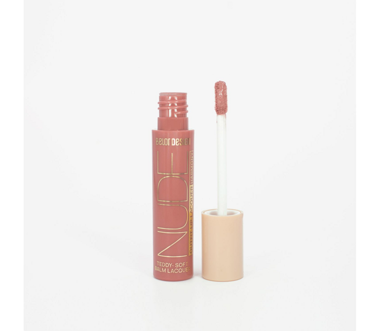 Lab uchun blesk Nude Harmony Outfit Lip bo'yoqli, ton 21, primrose, Belor Design