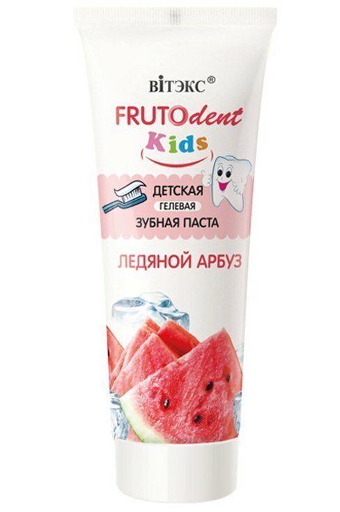 FRUTOdent Kids jel tish pastasi, Muzli tarvuz 65g, Vitex