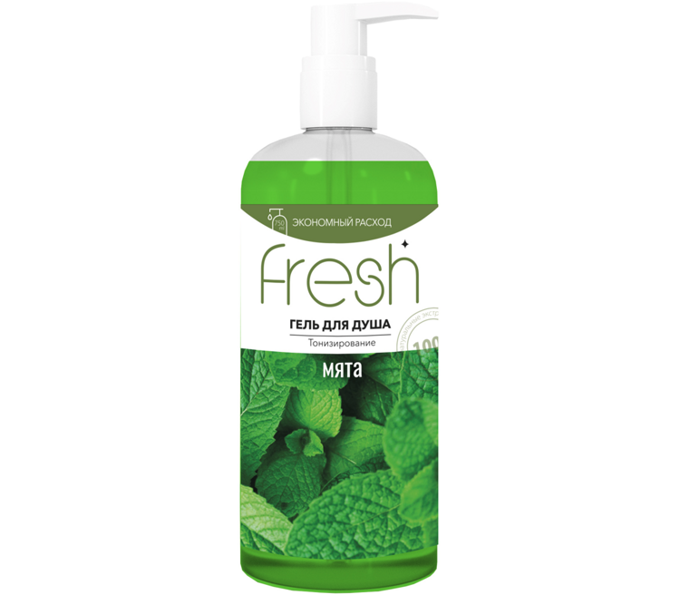 Dush uchun jel FRESH tonik, yalpiz,750ml, Modum