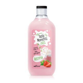 Dush uchun jel Tasty moments Yogurti, 300ml, Belita