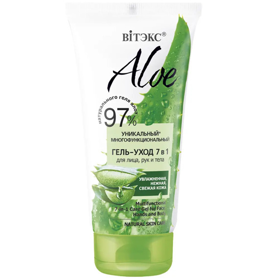 Yuz, qo'llar va tana uchun ALOE ko'p funksiyali 7 tada 1 ta, 150 ml, Vitex