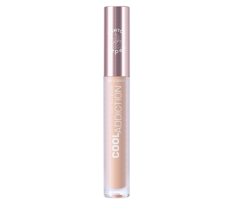 Lab uchun plumper Cool Addiction Lip Plumper, ton 01 Pure Peach, 3 g, Relouis