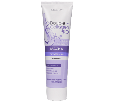 Yuz uchun maska Double Collagen Pro oziqlantiruvchi 100 g, Modum