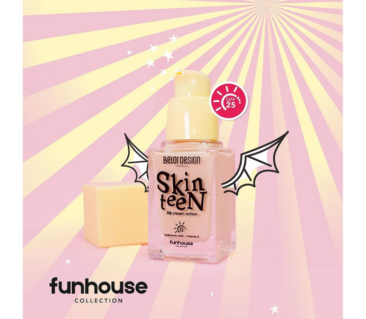 BB kremi Funhouse Skin Teen, SPF 25, ton 52, Belor Design