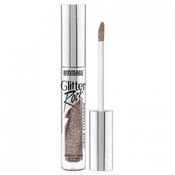 Suyuqlik ko'z teni Glitter Rock,ton 304, LUXVISAGE