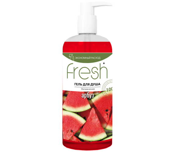 Dush uchun jel FRESH namlovchi, tarvuz, 750ml, Modum