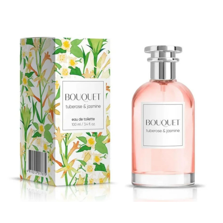 Ayollar uchun tualet suvi Bouquet «Tuberose and Jasmine»,100 ml, Dilis