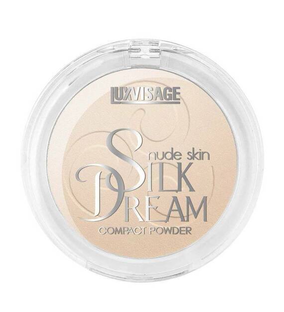 Ixcham yuz uchun kukun Silk Dream nude skin, ton 02, LUXVISAGE