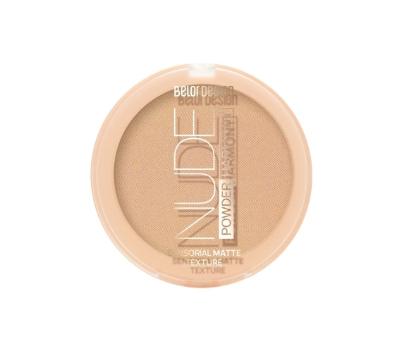 Yuz uchun kukun Nude Harmony ton 1 dark, Belor Design