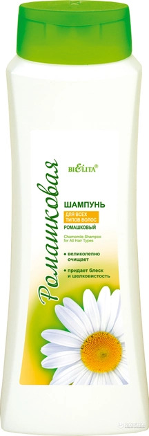 Sochlar uchun shampun Ромашковый barcha soch turlari uchun, 500 ml, Belita