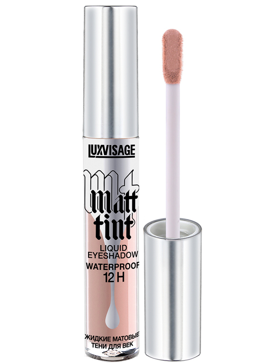 Suyuqli mat ko'z teni Matt tint waterproof 12H, ton 102, LUXVISAGE