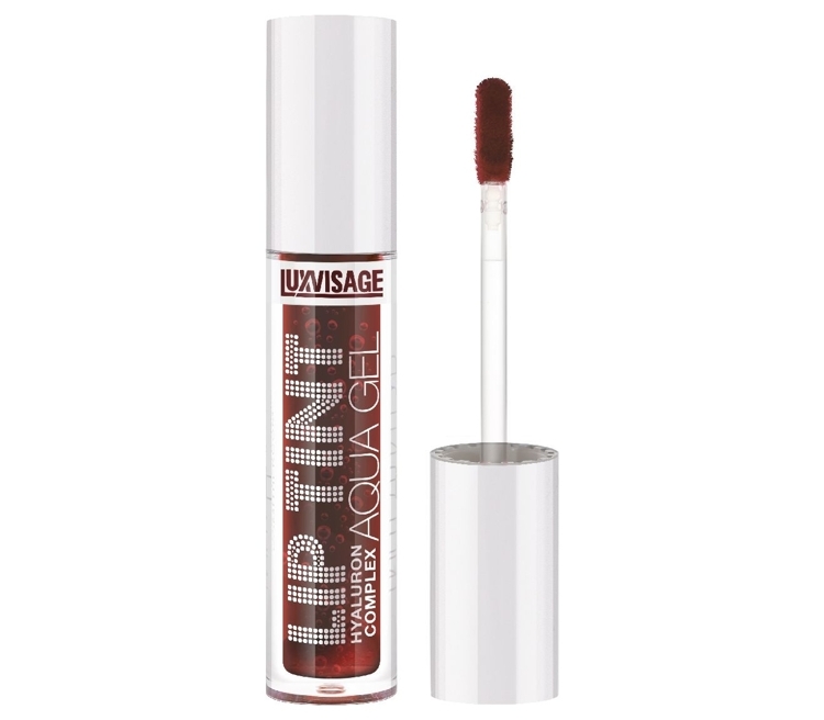 Lab uchun tint gialuron kompleksi bilan Lip Tint Aqua Gel Hyaluron Complex ton 06, LUXVISAGE