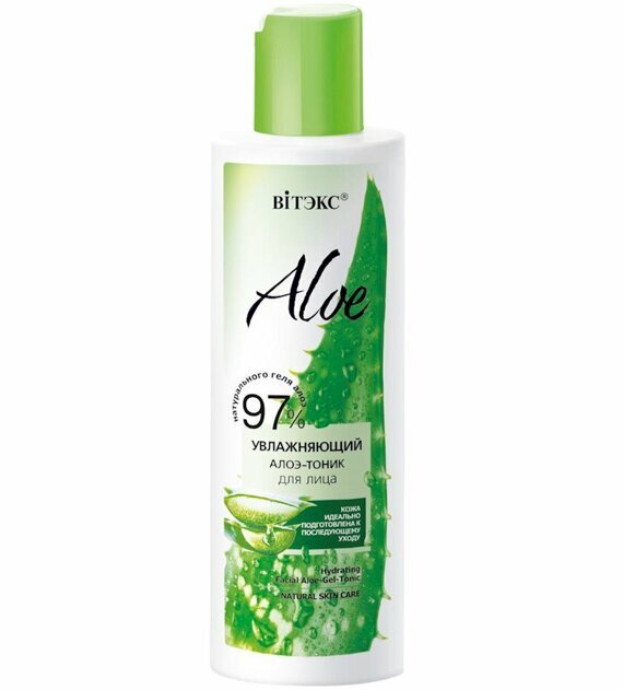 Yuz uchun tonik ALOE 97% namlovchi 150 ml, Vitex