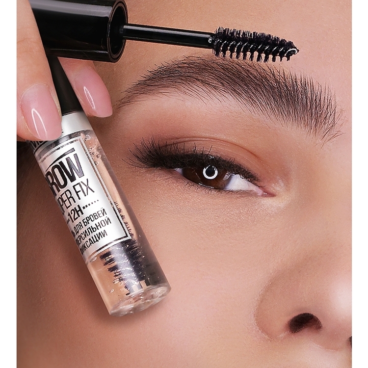 Qosh uchun jel BROW SUPER FIX 12H, LUXVISAGE