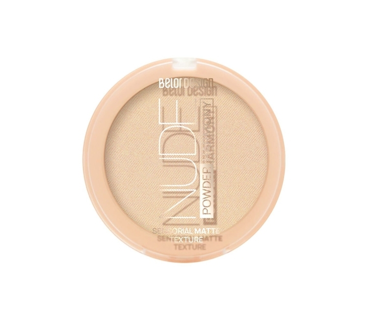 Yuz uchun kukun Nude Harmony ton 1 medium, Belor Design