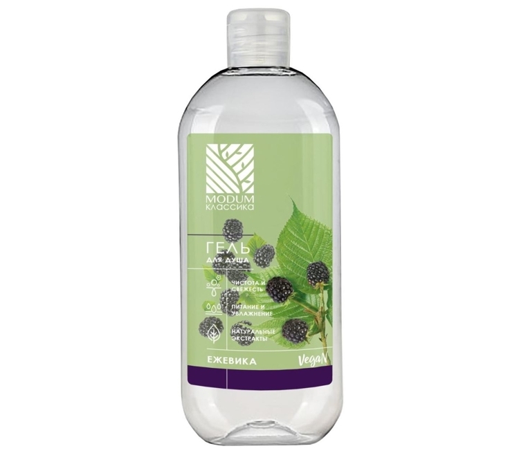 Dush uchun jel MODUM КЛАССИКА Yezvika, 550 ml, Modum