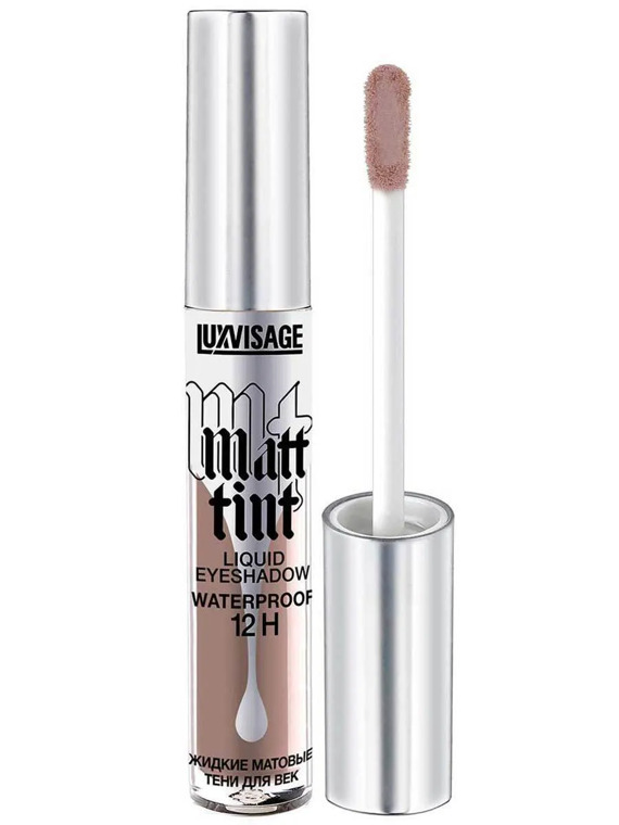 Suyuqli mat ko'z teni Matt tint waterproof 12H, ton 108, LUXVISAGE