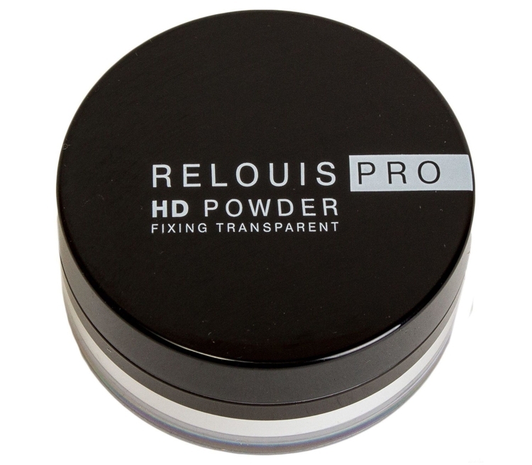 Shaffof fiksatsiya qiluvchi kukun Relouis PRO HD POWDER, Relouis