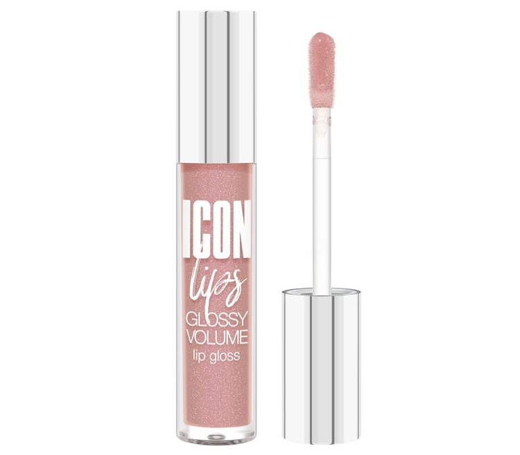 Lab uchun blesk LUXVISAGE ICON lips glossy volume, ton 505, LUXVISAGE