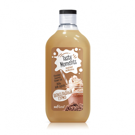 Dush uchun jel Tasty moments Shokoladli gurme, 300ml, Belita