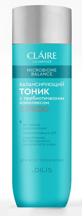 Yuz uchun tonik MICROBIOME BALANCE для всех типов кожи балансирующий ,200 ml Dilis