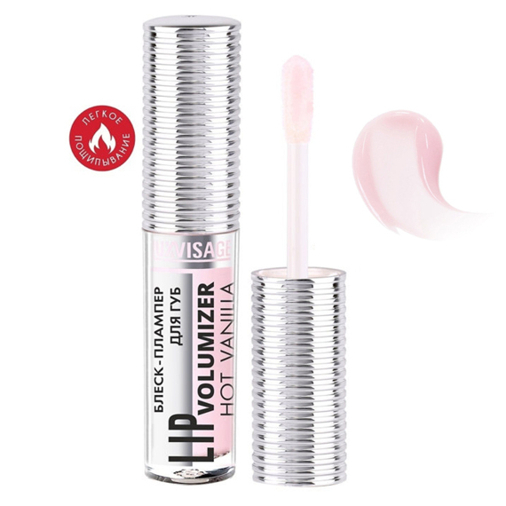 Lab uchun blesk-plamper LIP Volumizer Hot Vanilla, ton 302, LUXVISAGE